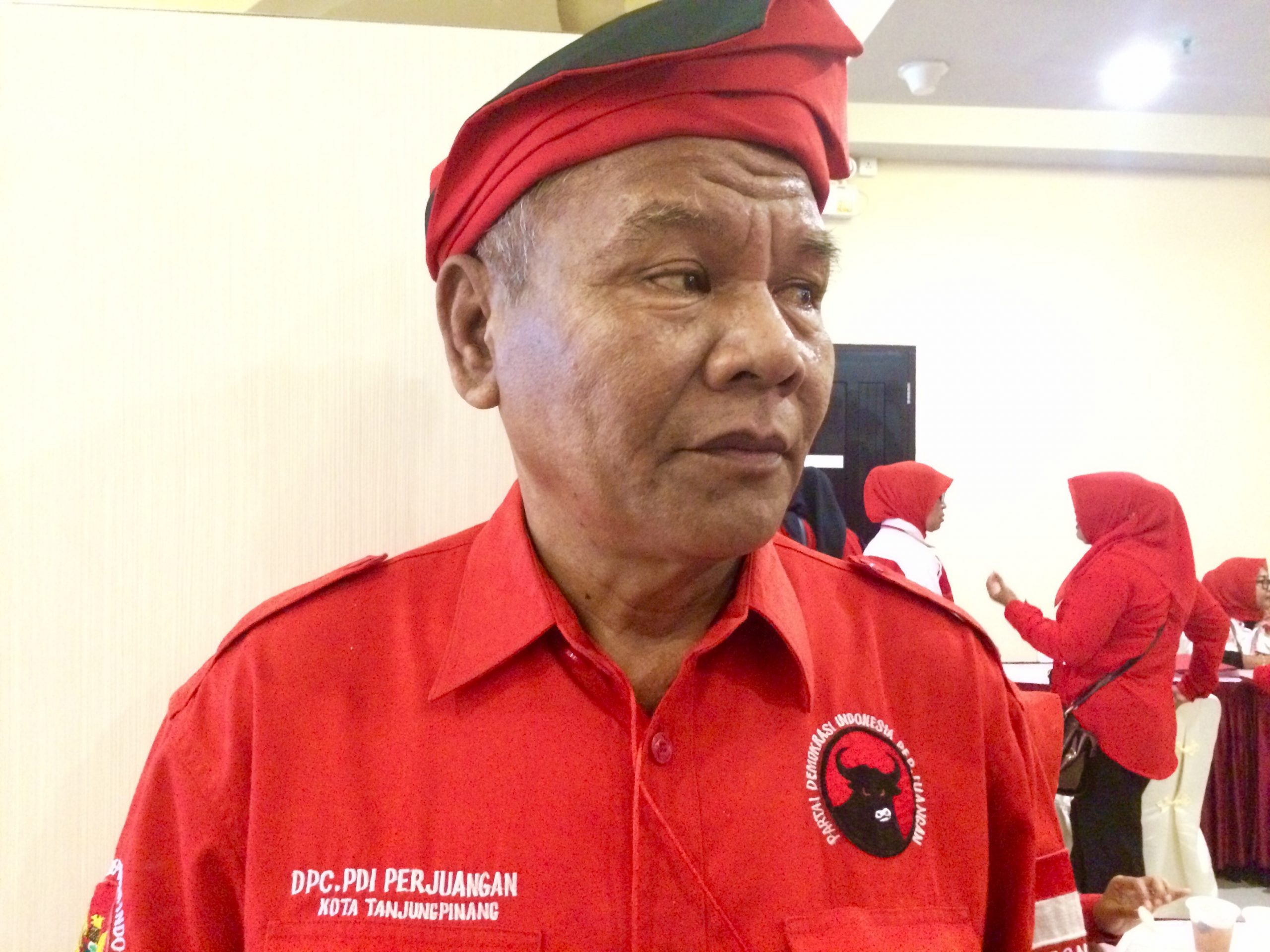 Ketua DPC PDI Perjuangan Kota Tanjungpinang, Sukandar (Foto: Aji/pijarkepri.com)
