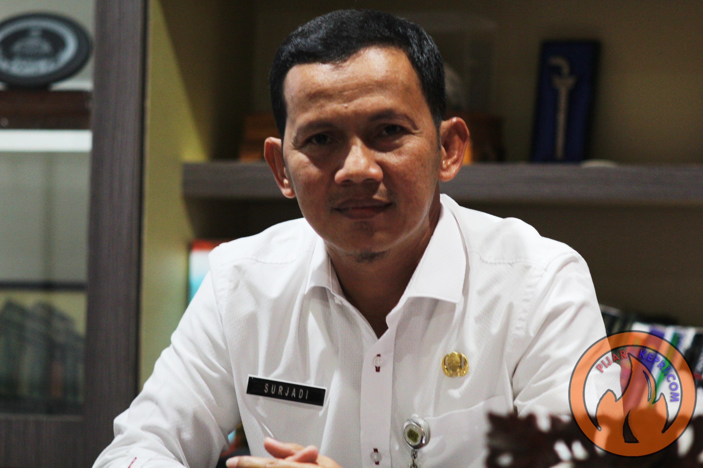 Surjadi, Kepala Dinas Kebudayaan dan Pariwisata Kota Tanjungpinang. (Foto : Aji Anugraha)