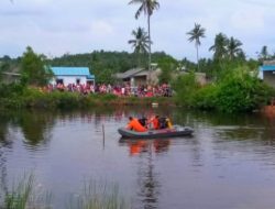 Tim Rescue BNPP Pos Nongsa saat melakukan pencarian di Waduk Bekas Galian Pasir, Nongsa, Batam. (Foto: Istimewa)