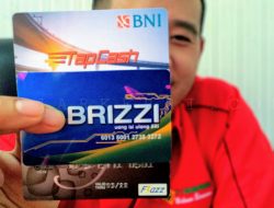 Brizzi, TapCash, Flazz merupakan bentuk kartu E-Money pass masuk Pelabuhan SBP Tanjungpinang terbaru.(f-ANG/pijarkepri.com)