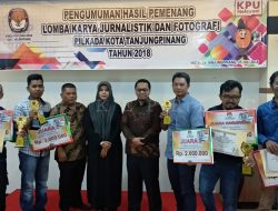 Ini Pemenang Lomba Karya Jurnalistik dan Fotografi Pilkada Tanjungpinang 2018