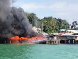 Tiga Rumah Pulau Mas Basal Ludes Terbakar