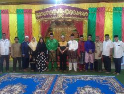 Pengurus LAM Tanjungpinang saat mengunjungi LAM Lingga. (aci)