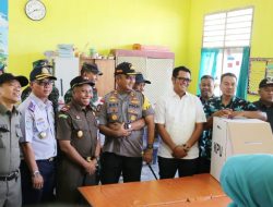 Bupati Bintan Tinjau Pelaksanaan Pemilu 2019