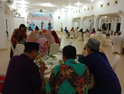 Sejumlah tamu undangan yang hadir saat menyambut tim verifikasi KKS Kemenkes dab Kemendagri untuk Lingga. (Foto: ist)