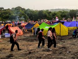 Perkemahan kemah besar Pramuka Tanjungpinang di Taman Budaya, Senggarang, Tanjungpinang yang diadakan 26-29 September 2019. (Foto: Aji anugraha)