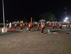 Petunjukan konser pamit di Gedung Nasional Dabo Singkep. (F-Aci)