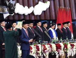 Jokowi Ma’ruf Amin Dilantik di MPR, Ini Pidato dan Pesan Presiden
