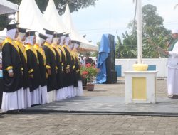 Milad VII Pesantren Tahfidz Baitul Qur'an di Gedung Nasional Dabo Singkep.