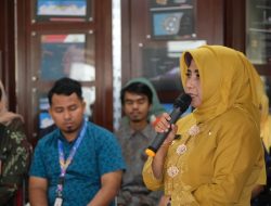 Wakil Walikota Tanjungpinang Rahma saat menyampaikan di acara Rahma Coffee Morning bersama Pelaku Pariwisata, Bahas Dampak Corona