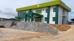 Proyek pembangunan Puskesmas Sei Jang, di Tanjungpinang, Kepulauan Riau. (Foto: pijarkepri.com)