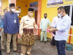 Nizar Resmikan Pembangunan Sarana Air Bersih Marok Kecil