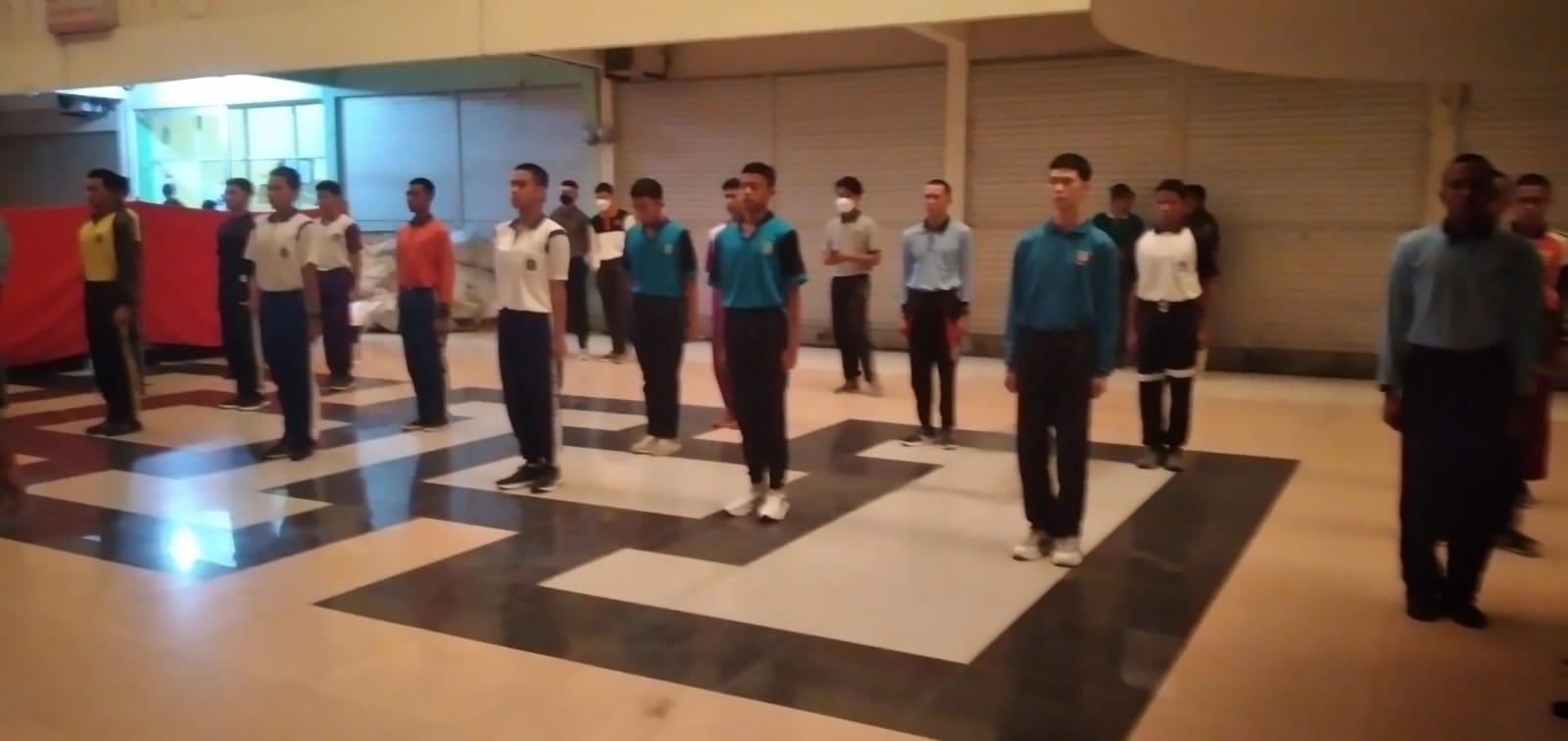 Sejumlah pelajar sederajat di Tanjungpinang, saat mengikuti seleksi PBB di, Dispora Centre Tanjungpinang.