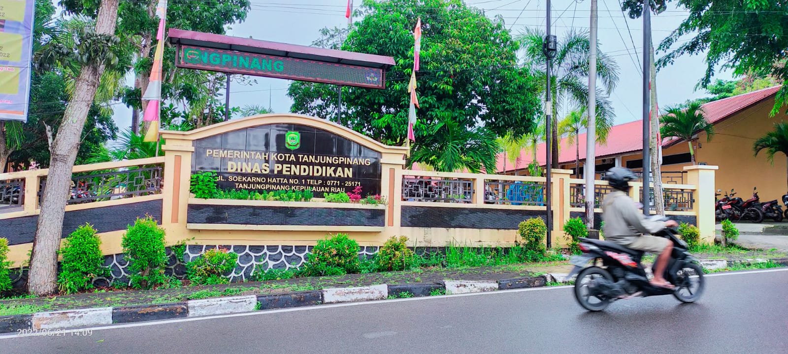 Kantor Dinas Pendidikan Tanjungpinang, JL. Soekarno Hatta, Tanjungpinang. (Foto: doc_pijarkepri.com)