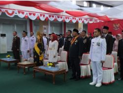 Ketua DPRD Tanjungpinang Hadiri Upacara Peringatan Detik-Detik Proklamasi Kemerdekaan RI Secara Virtual