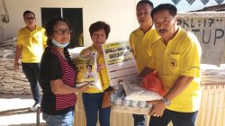 Jelang Imlek 2023, Perkumpulan Teo Ceuw Tanjungpinang Berbagi Sembako