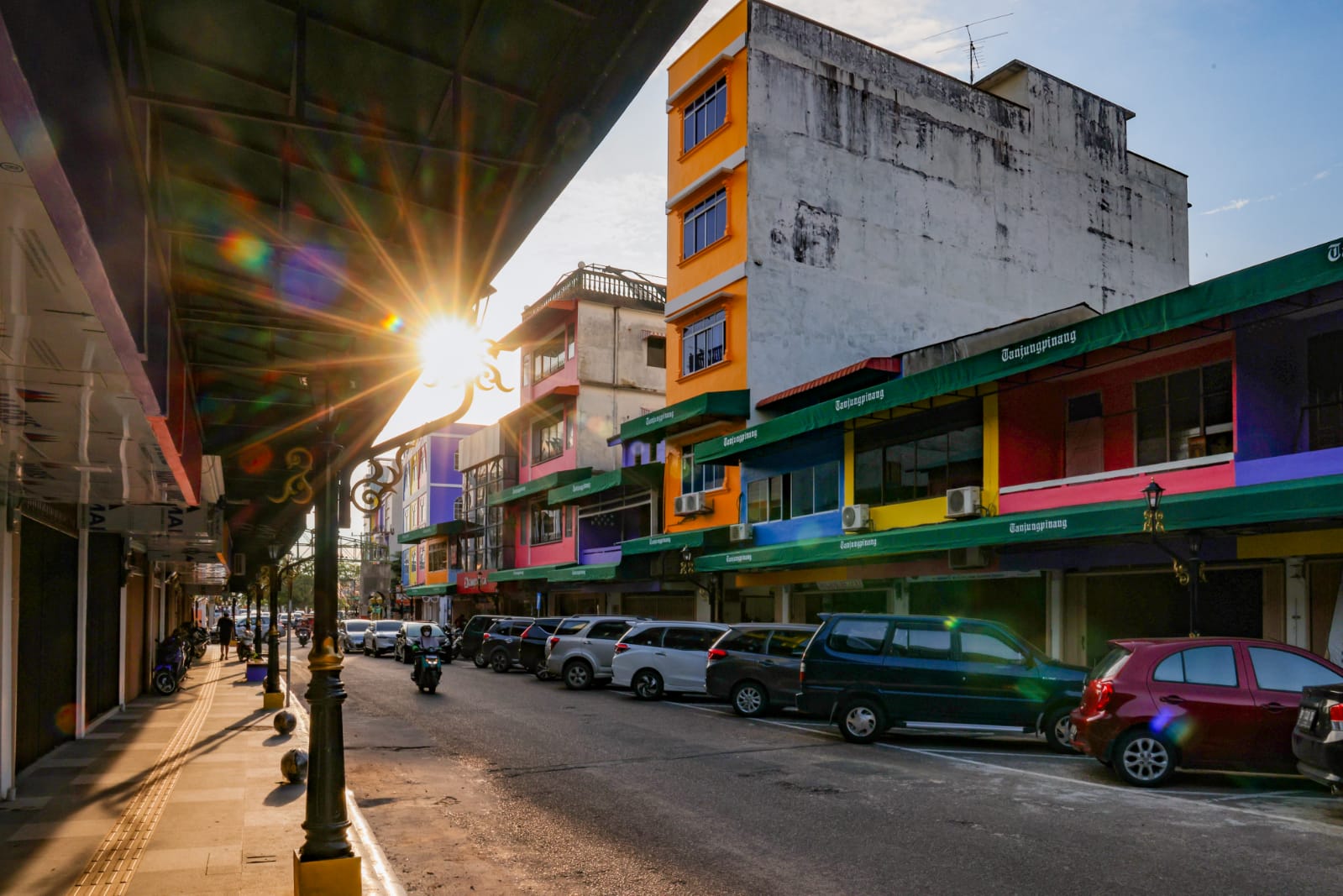 Kawasan kota lama Jalan Merdeka Tanjungpinang, Kepri, Januari 2023. (Foto: Diskominfo Kepri)
