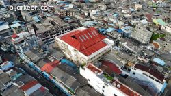 Pengerjaan Rehabilitasi Pasar Baru Tanjungpinang Progres 63 Persen