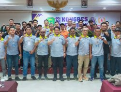 Kongres PSSI Tanjungpinang yang diselenggarakan, di Comforta Hotel, Tanjungpinang, Kamis, (19/10/2023) (foto: aji/pijarkepri.com)