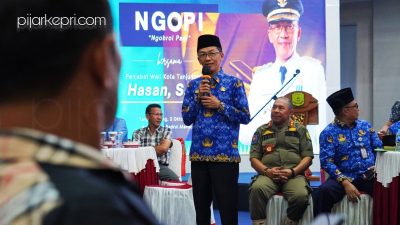 Hasan Minta Bantu Wartawan Awasi Pembangunan Kota Tanjungpinang