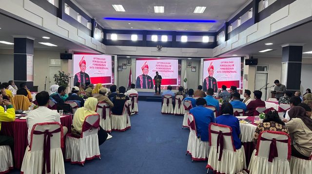 Dinas Kepemudaan dan Olahraga Kota Tanjungpinang, saat menggelar Musrenbang Pemuda 2025, di Kantor Walikota Tanjungpinang, Senggarang, Selasa (11/2/2025) (Foto: pijarkepri.com)