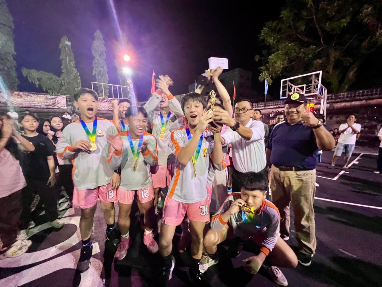 Kemeriahan peraihan penghargaan pemenang piala Teo Chew Tanjungpinang, Sabtu (17/5/2025) (Foto: aji/pijar)