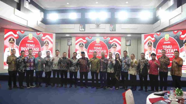Wali Kota Tanjungpinang Lis Darmansyah saat mengundang para pengusaha lintas sektor dalam Temu Investasi Kota Tanjungpinang 2025, Kamis (22/5), di Aula Sultan Sulaiman Badrul Alamsyah.