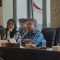 Ketua Komisi III DPRD Kepri, Teddy Jun Askara, menyampaikan sikap tegas mendukung UMKM usai protes Aliansi Geber soal rencana lelang Gurindam 12, dalam RDP di Gedung DPRD Kepri, Tanjungpinang, Selasa (23/9/2025).(Foto: Aji Anugraha)