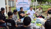 Kejaksaan Negeri (Kejari) Lingga saat menggelar coffee morning bersama insan pers di Taman Kejari Lingga, Kamis (11/12/2025) pagi.