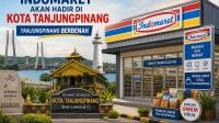 Ilustrasi AI : Indomaret dan Kolaborasi Pemerintah Kota Tanjungpinang untuk mendukung tenaga kerja lokal, produk UMKM Berkualitas dan peningkatan ekonomi masyarakat Kota Tanjungpinang. (DS: pijarkepri.com)