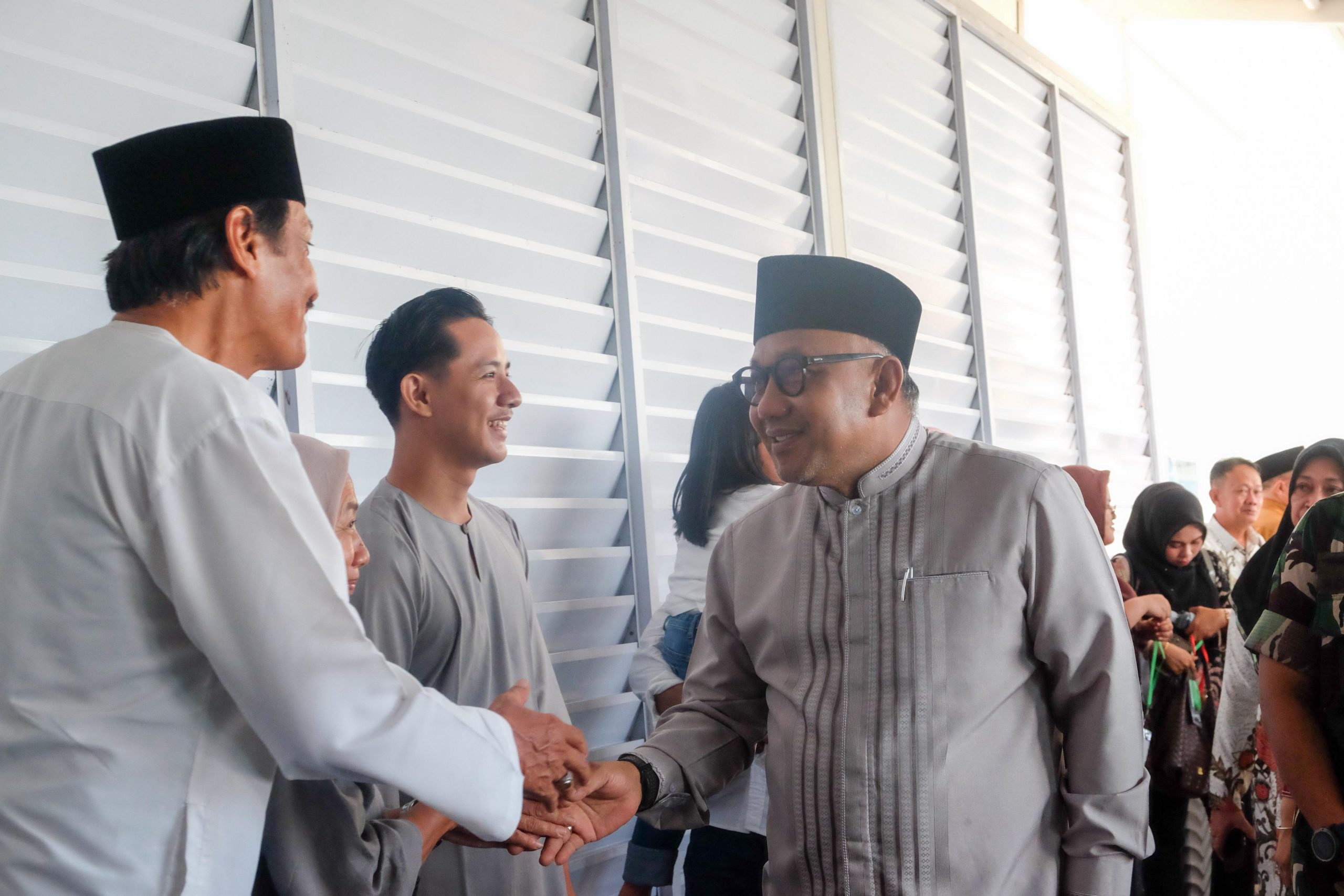 Sebanyak 144 Jemaah Calon Haji (JCH) Kota Tanjungpinang tahun 1447 H/2026 M diberangkatkan melalui Pelabuhan Internasional Sri Bintan Pura Tanjungpinang, Selasa (21/4/2026)