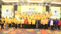 Wali Kota Tanjungpinang, Lis Darmansyah, menghadiri Musyawarah Daerah (Musda) Ke-V Dewan Pimpinan Daerah (DPD) Partai Golkar Provinsi Kepulauan Riau, yang digelar di Trans Convention Centre, Selasa (21/4/2026)