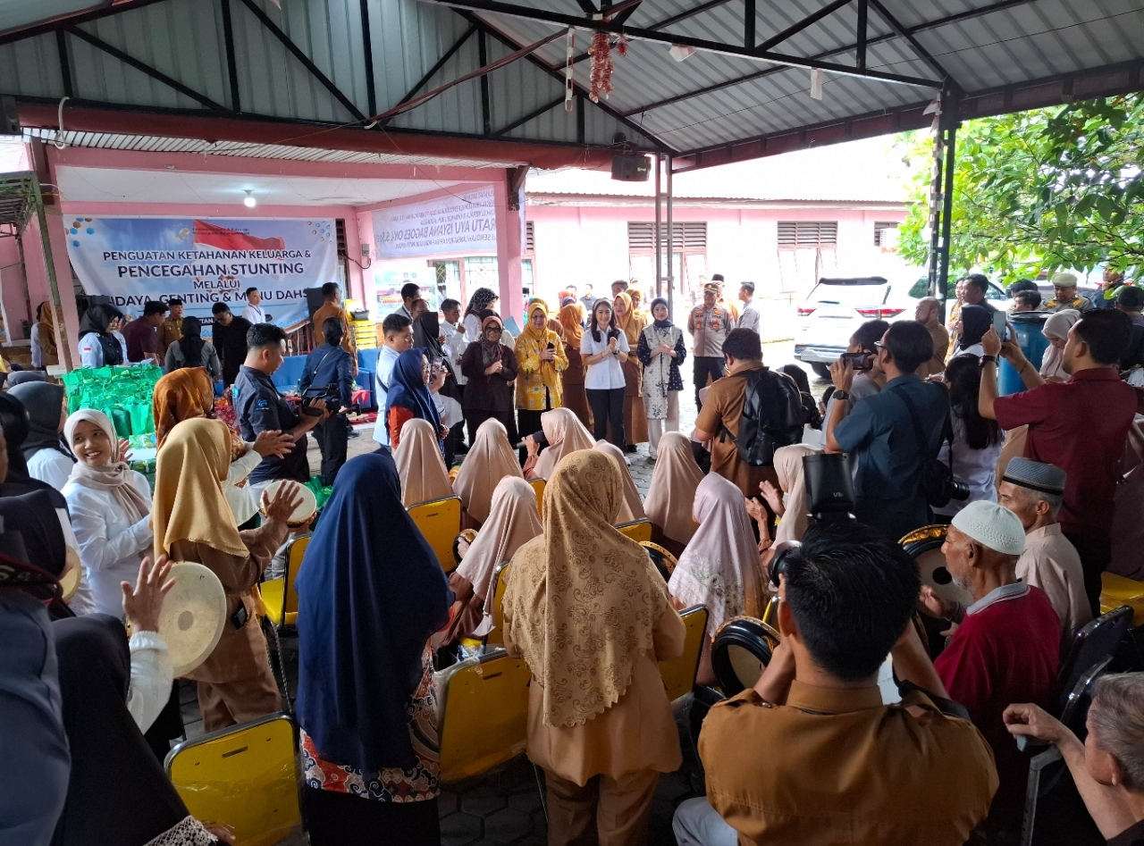 Pemerintah Kabupaten Bintan memperkuat program pemberdayaan lansia dan percepatan penurunan stunting melalui kunjungan kerja Wakil Menteri Kependudukan dan Pembangunan Keluarga/Wakil Kepala BKKBN, Ratu Ayu Isyana Bagoes Oka, di Rumah Bahagia, Kecamatan Gunung Kijang, Senin (25/5/2026)