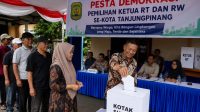 Ilustrasi pemilihan RT hasil AI.