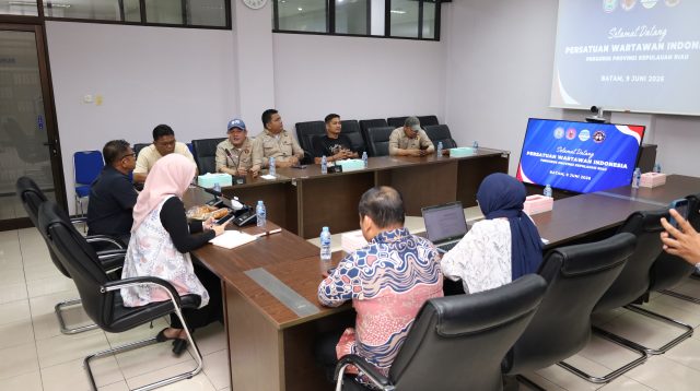 Pertemuan PWI Kepri bersama BNNP Kepri, di Batam, Selasa (9/6/2026) (Foto: PWI Kepri)