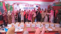 DPC PDI Perjuangan Tanjungpinang saat menggelar Bulan Bung Karno, di Sekretariat DPC PDI Perjuangan Tanjungpinang, Minggu (28/6/2026)