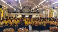 Musyawarah Daerah (Musda) Ke-VI Partai Golkar Kota Tanjungpinang resmi digelar di Altrue Hotel, Jalan Gudang Minyak, Kecamatan Tanjungpinang Barat, Minggu (5/7/2026)