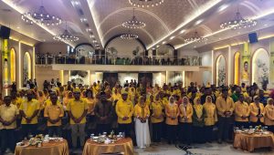 Musyawarah Daerah (Musda) Ke-VI Partai Golkar Kota Tanjungpinang resmi digelar di Altrue Hotel, Jalan Gudang Minyak, Kecamatan Tanjungpinang Barat, Minggu (5/7/2026) Musyawarah Daerah (Musda) Ke-VI Partai Golkar Kota Tanjungpinang resmi digelar di Altrue Hotel, Jalan Gudang Minyak, Kecamatan Tanjungpinang Barat, Minggu (5/7/2026)