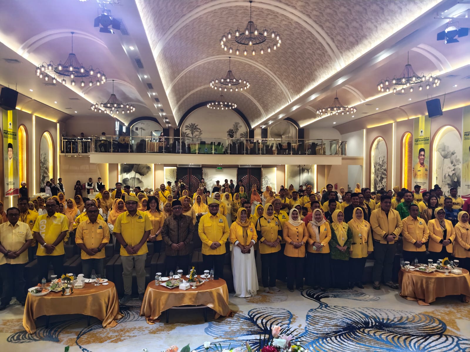 Musyawarah Daerah (Musda) Ke-VI Partai Golkar Kota Tanjungpinang resmi digelar di Altrue Hotel, Jalan Gudang Minyak, Kecamatan Tanjungpinang Barat, Minggu (5/7/2026)