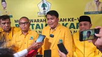 Novaliandri Fathir resmi terpilih sebagai Ketua DPD Partai Golkar Kota Tanjungpinang periode 2025–2030 dalam Musyawarah Daerah (Musda) VI DPD Partai Golkar Kota Tanjungpinang yang digelar di Alltrue Hotel, Minggu (5/7/2026) (Foto: ajianugraha/pijarkepri.com) Novaliandri Fathir resmi terpilih sebagai Ketua DPD Partai Golkar Kota Tanjungpinang periode 2025–2030 dalam Musyawarah Daerah (Musda) VI DPD Partai Golkar Kota Tanjungpinang yang digelar di Alltrue Hotel, Minggu (5/7/2026) (Foto: ajianugraha/pijarkepri.com)