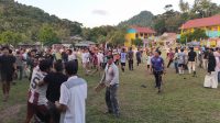 Pertandingan sepak bola dalam rangka memperingati Hari Ulang Tahun (HUT) ke-81 Kemerdekaan Republik Indonesia di Kecamatan Jemaja, Kabupaten Kepulauan Anambas, Kepulauan Riau, diwarnai kericuhan antara pemain dan penonton, Jumat (7/8/2026).