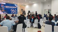 Kepala Kantor Imigrasi Kelas I Tanjungpinang Erwin Hariadi, dalam media gathering dan sosialisasi TPPO bersama wartawan di Aula Kantor Imigrasi Tanjungpinang, Kamis (13/8/2026) (Foto: aji/pijarkepri.com)