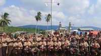 Upacara peringatan Hari Pramuka Nasional ke-65 digelar di Lapangan Bola Kaki Desa Air Putih, Kecamatan Siantan Timur, Kabupaten Kepulauan Anambas, Jumat (14/8/2026). (F-fendi) Upacara peringatan Hari Pramuka Nasional ke-65 digelar di Lapangan Bola Kaki Desa Air Putih, Kecamatan Siantan Timur, Kabupaten Kepulauan Anambas, Jumat (14/8/2026). (F-fendi)