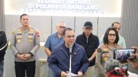 Wakil Kepala Bareskrim Polri Irjen Pol. Nunung Syaifuddin, sar konferensi pers di Mapolresta Barelang, Minggu (16/8/2026). (F-HPB) Wakil Kepala Bareskrim Polri Irjen Pol. Nunung Syaifuddin, sar konferensi pers di Mapolresta Barelang, Minggu (16/8/2026). (F-HPB)