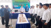 Bupati Kabupaten Kepulauan Anambas, Aneng, saat menghadiri pelantikan dan pengambilan sumpah anggota BPD masa bakti 2026-2034 se-Kecamatan Siantan Tengah di SMKN 2 Anambas, Desa Teluk Siantan, Kamis (20/8/2026).