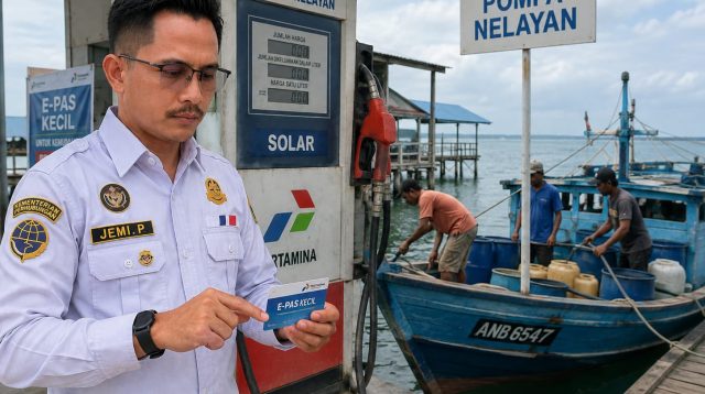 Plt. Kepala Kantor Syahbandar Tarempa, Jemi Permana, mengatakan pihaknya menargetkan seluruh kapal nelayan kecil memiliki E-Pas Kecil.