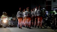 Juara I Kategori 45 Km Kategori 1 (TNI / POLRI / Satpol PP / Damkar / Basarnas / Polsus / Security / KPLP / BNPB / Beacukai): Lanudal TPI (Nomor Peserta: 1008) — Nilai: 228 (foto: Aji Anugraha)