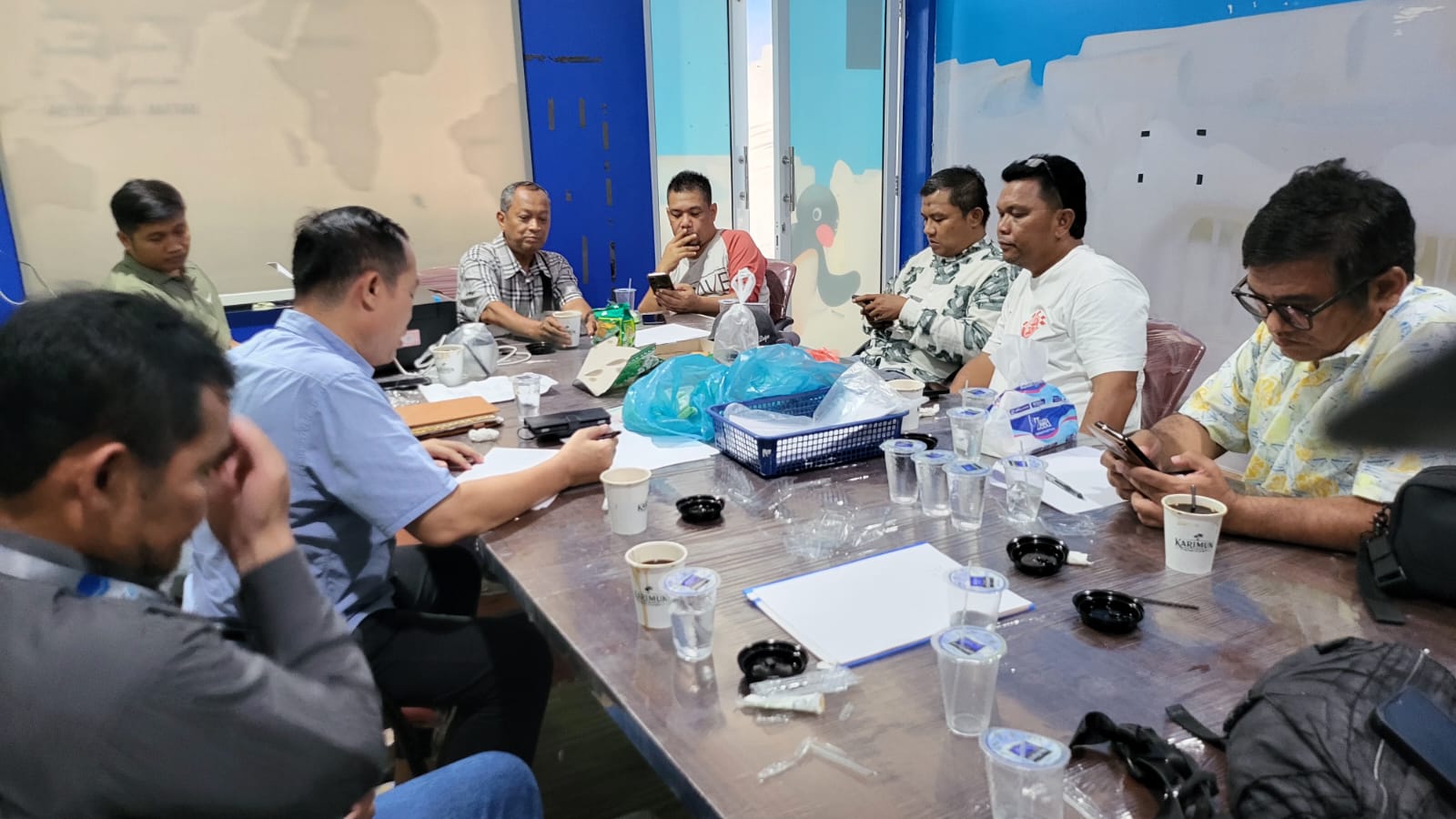 Persatuan Wartawan Indonesia (PWI) Provinsi Kepulauan Riau (Kepri) memantapkan persiapan penyelenggaraan Uji Kompetensi Wartawan (UKW) dan Orientasi Keorganisasian dan Kewartawanan (OKK), di Batam, Rabu (9/9/2026)
