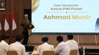 Ketua Umum Persatuan Wartawan Indonesia (PWI) Pusat, Akhmad Munir, secara resmi membuka Uji Kompetensi Wartawan (UKW) PWI Kepulauan Riau (Kepri) 2026 di Balairung Sari, BP Batam, Jumat (18/9/2026). Ketua Umum Persatuan Wartawan Indonesia (PWI) Pusat, Akhmad Munir, secara resmi membuka Uji Kompetensi Wartawan (UKW) PWI Kepulauan Riau (Kepri) 2026 di Balairung Sari, BP Batam, Jumat (18/9/2026).