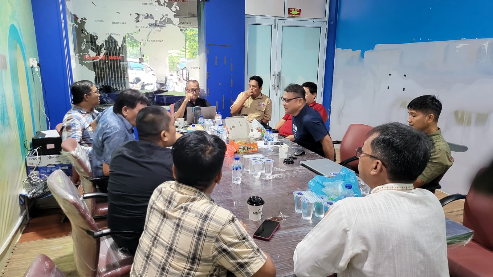 Rapat Forum Pemimpin Redaksi (Pemred) PWI Kepri, di Graha PWI Kepri, Batam, Rabu(23/9/2026) (Foto: PWI Kepri)